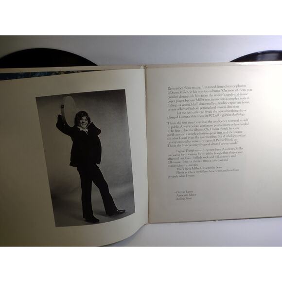 Steve Miller Band Anthology Double Vinyl LP Record Album 1972 Pop Classic Rock - Picture 4 of 8